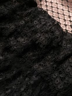 Dsquared2 robe courte ornée de dentelle