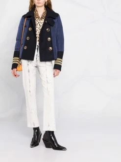 Dsquared2 doudoune à empiècements contrastants