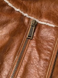 Dsquared2 manteau en peau de mouton