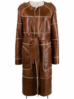 Dsquared2 manteau en peau de mouton
