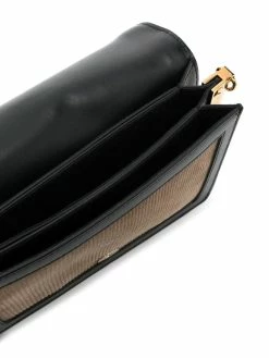 Dsquared2 sac porté épaule à plaque logo