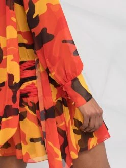 Dsquared2 robe courte à imprimé camouflage