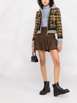 Dsquared2 jupe à motif pied-de-poule