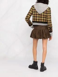 Dsquared2 jupe à motif pied-de-poule