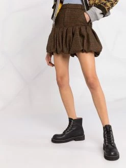 Dsquared2 jupe à motif pied-de-poule