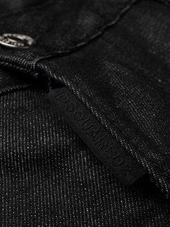 Dsquared2 Produit de première qualité Jean skinny à plaque logo jeans skinny femme 17 Dsquared2 jean skinny à plaque logo