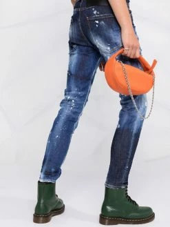 Dsquared2 jean à effet taches de peinture