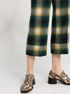 Dsquared2 Prix De Lancement Pantalon court à carreaux pantalons raccourcis femme 12 Dsquared2 pantalon court à carreaux