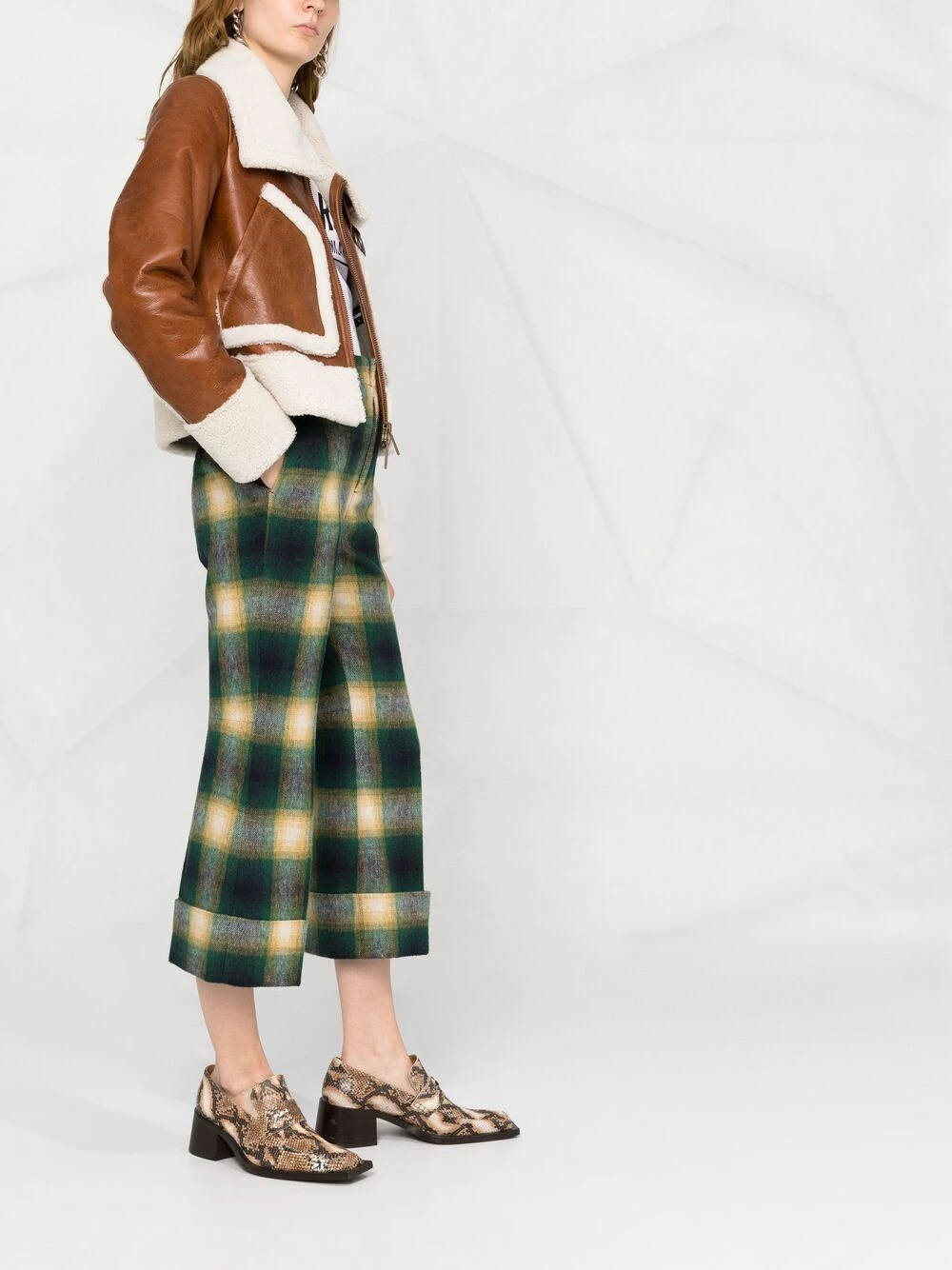 Dsquared2 Prix De Lancement Pantalon court à carreaux pantalons raccourcis femme 8 Dsquared2 pantalon court à carreaux