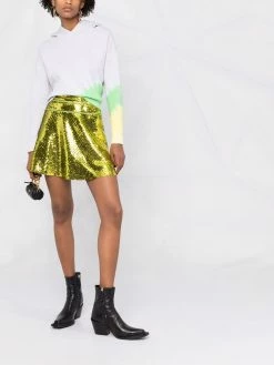 Dsquared2 jupe à sequins brodés