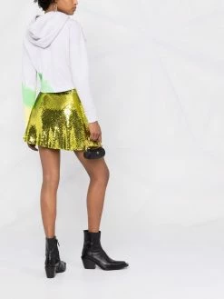 Dsquared2 jupe à sequins brodés