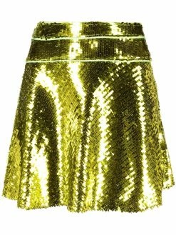 Dsquared2 jupe à sequins brodés