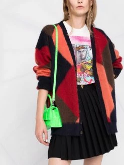 Dsquared2 cardigan à motif géométrique