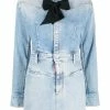 Dsquared2 robe en jean à détail de nœud