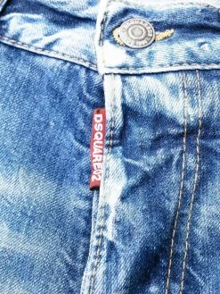 Dsquared2 jean slim à effet délavé