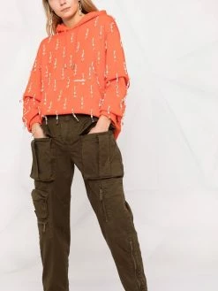 Dsquared2 pantalon droit à poches cargo