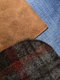 Dsquared2 jean court à effet patchwork