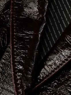 Dsquared2 manteau verni à effet froissé