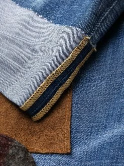 Dsquared2 jean slim court à design patchwork