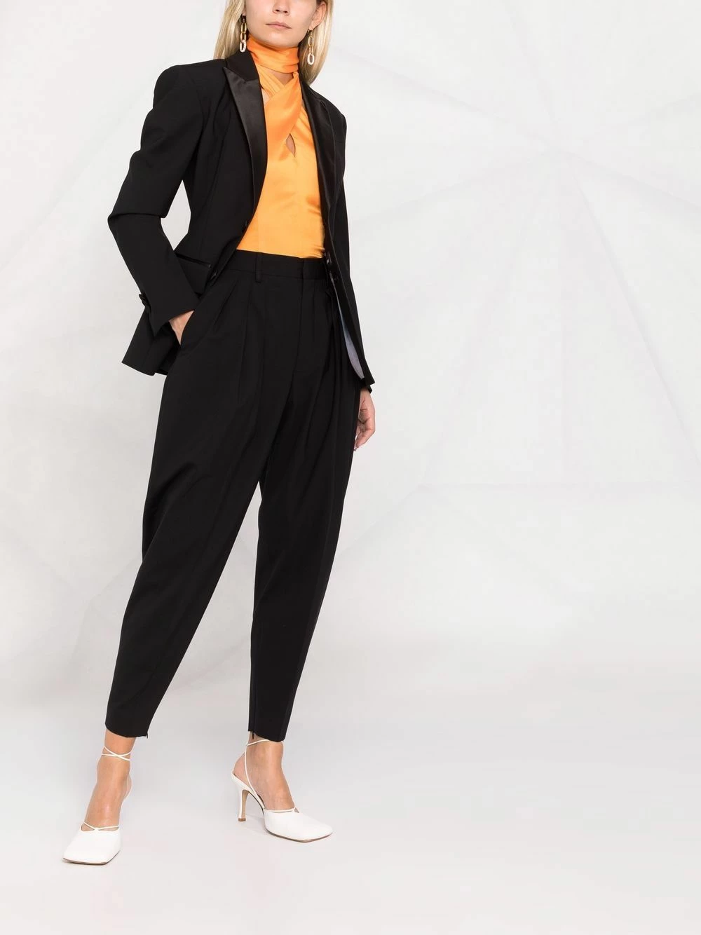 Première Qualité Dsquared2 Costume à simple boutonnage tailleurs-pantalons femme 8 Dsquared2 costume à simple boutonnage