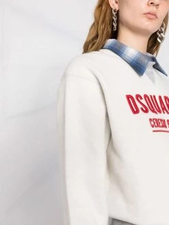 Dsquared2 sweat à logo brodé