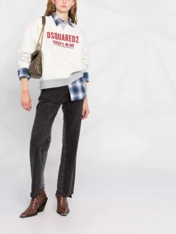 Dsquared2 sweat à logo brodé