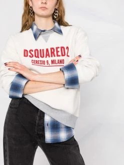 Dsquared2 sweat à logo brodé