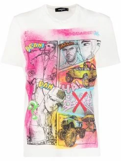 Dsquared2 t-shirt à imprimé graphique