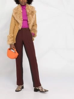 Dsquared2 haut nervuré à col roulé