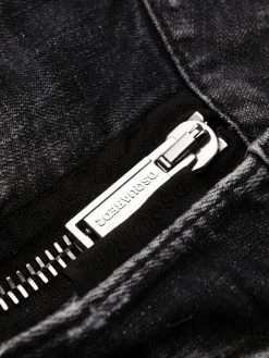 Dsquared2 jean slim à taches de peintures