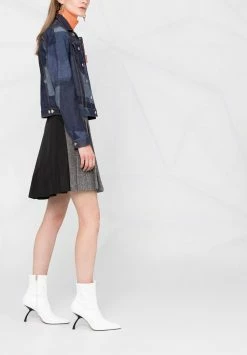 Dsquared2 jupe plissée bicolore