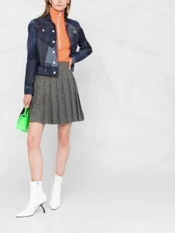 Dsquared2 jupe plissée bicolore