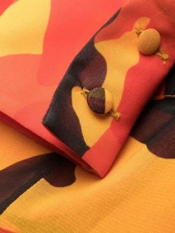 Dsquared2 robe-chemise à imprimé camouflage