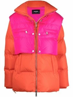 Dsquared2 doudoune à design superposé