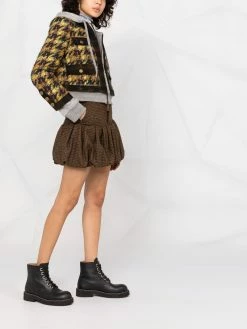 Dsquared2 veste en tweed à capuche
