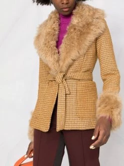 Garantie De Qualité 100% Dsquared2 Veste à carreaux vestes en tweed femme 10 Dsquared2 veste à carreaux