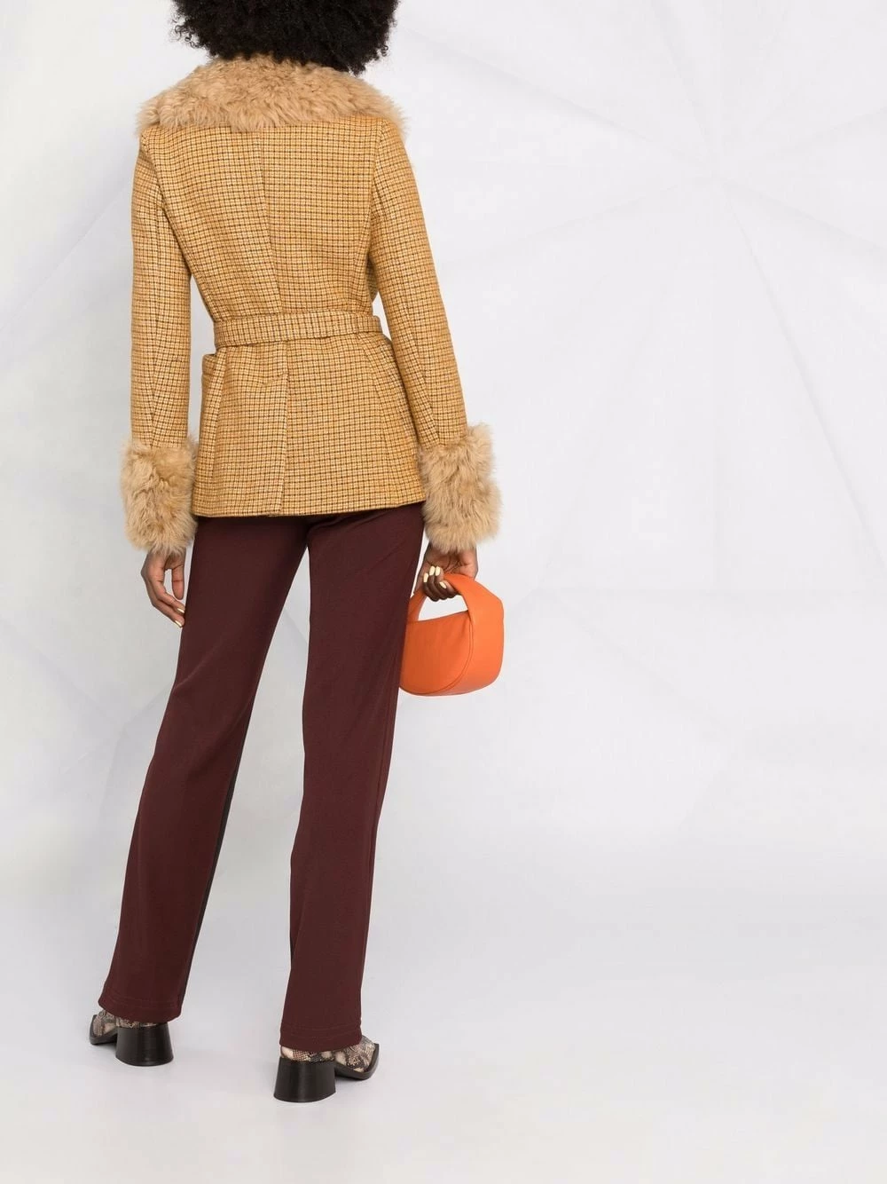 Garantie De Qualité 100% Dsquared2 Veste à carreaux vestes en tweed femme 6 Dsquared2 veste à carreaux