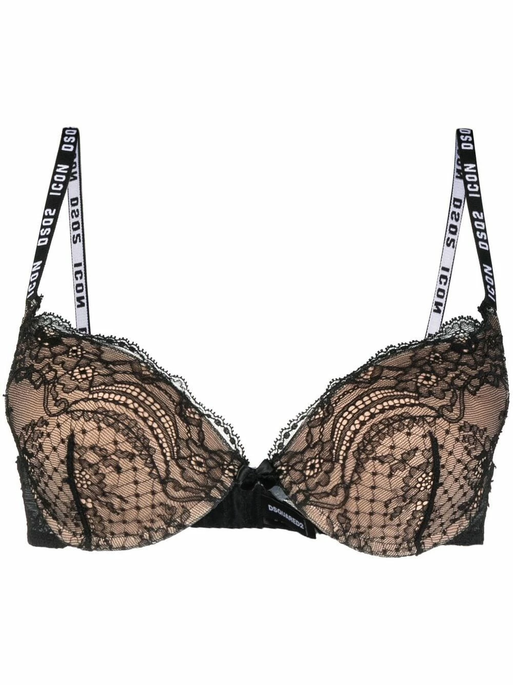 Prix Discount Dsquared2 Soutien gorge à bande logo soutiens-gorge femme 3 Dsquared2 soutien-gorge à bande logo