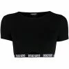Dsquared2 haut crop à bande logo