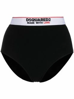 Dsquared2 culotte Made With Love à taille haute