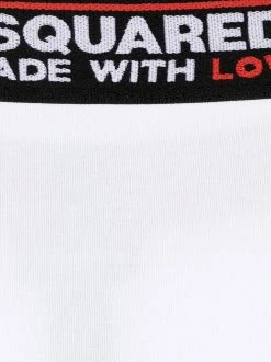 Dsquared2 Culotte Made With Love à logo Prix Acceptable culottes & strings femme 7 Dsquared2 culotte Made With Love à logo