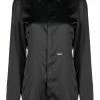 Dsquared2 chemise en satin à manches longues