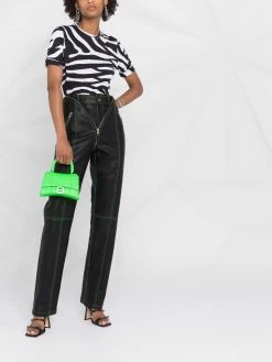 Dsquared2 t-shirt à imprimé zébré