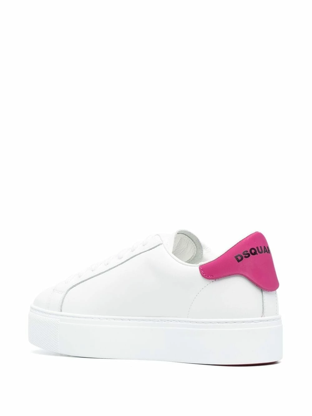 Produit de première qualité Dsquared2 Baskets lacées à logo imprimé femme 5 Dsquared2 baskets lacées à logo imprimé