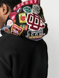 Dsquared2 hoodie à détail de patch