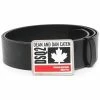 Dsquared2 ceinture en cuir à plaque logo