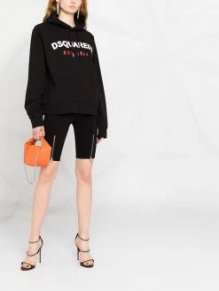 Dsquared2 hoodie à logo imprimé