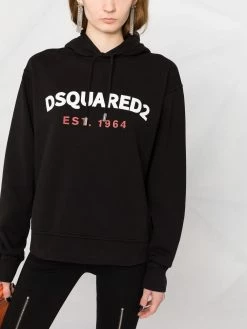 Dsquared2 hoodie à logo imprimé