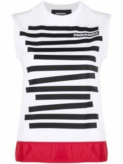 Dsquared2 débardeur à logo imprimé