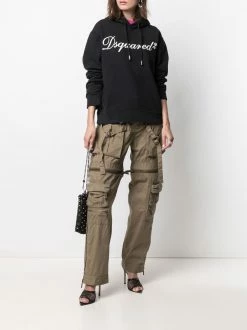 Dsquared2 hoodie à logo imprimé